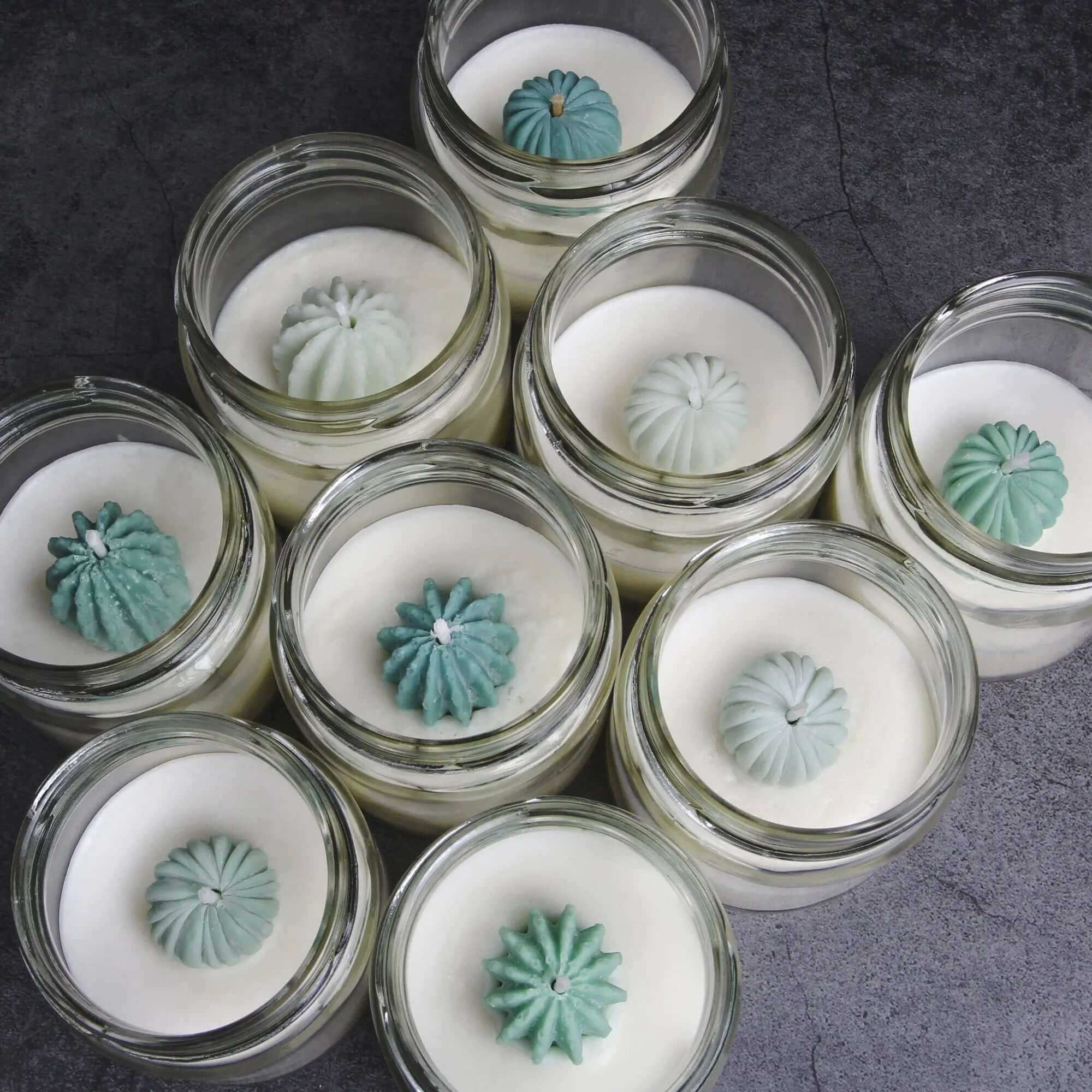Mini Cactus Candle "Little Prick", Unscented - Handmade - Soy Wax - SMUKHI