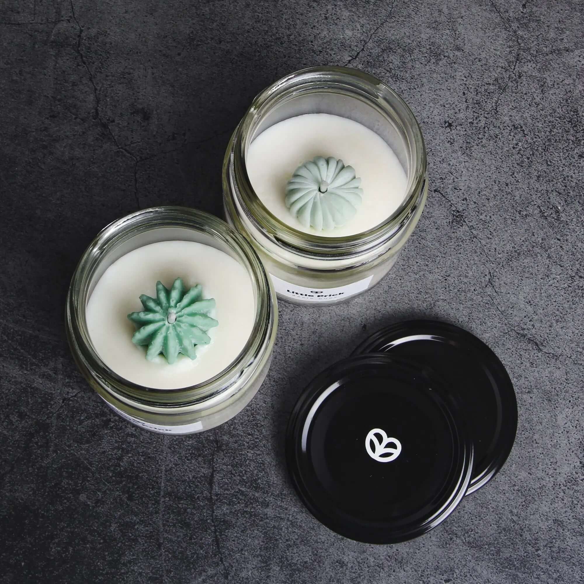 Mini Cactus Candle "Little Prick", Unscented - Handmade - Soy Wax - SMUKHI