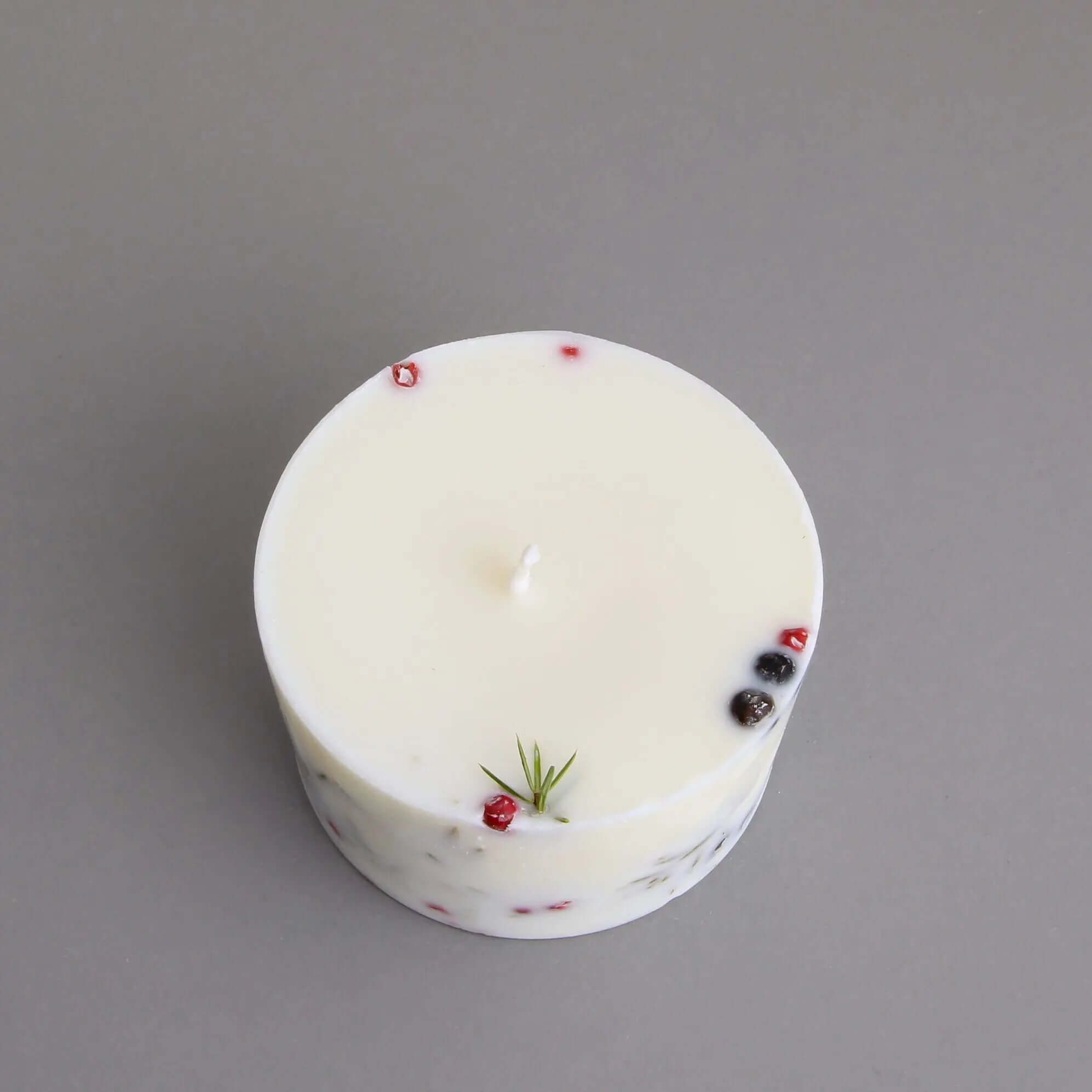 Handmade Candle "Forest" - Peppermint and Eucalyptus - Natural Rapeseed Wax - SMUKHI