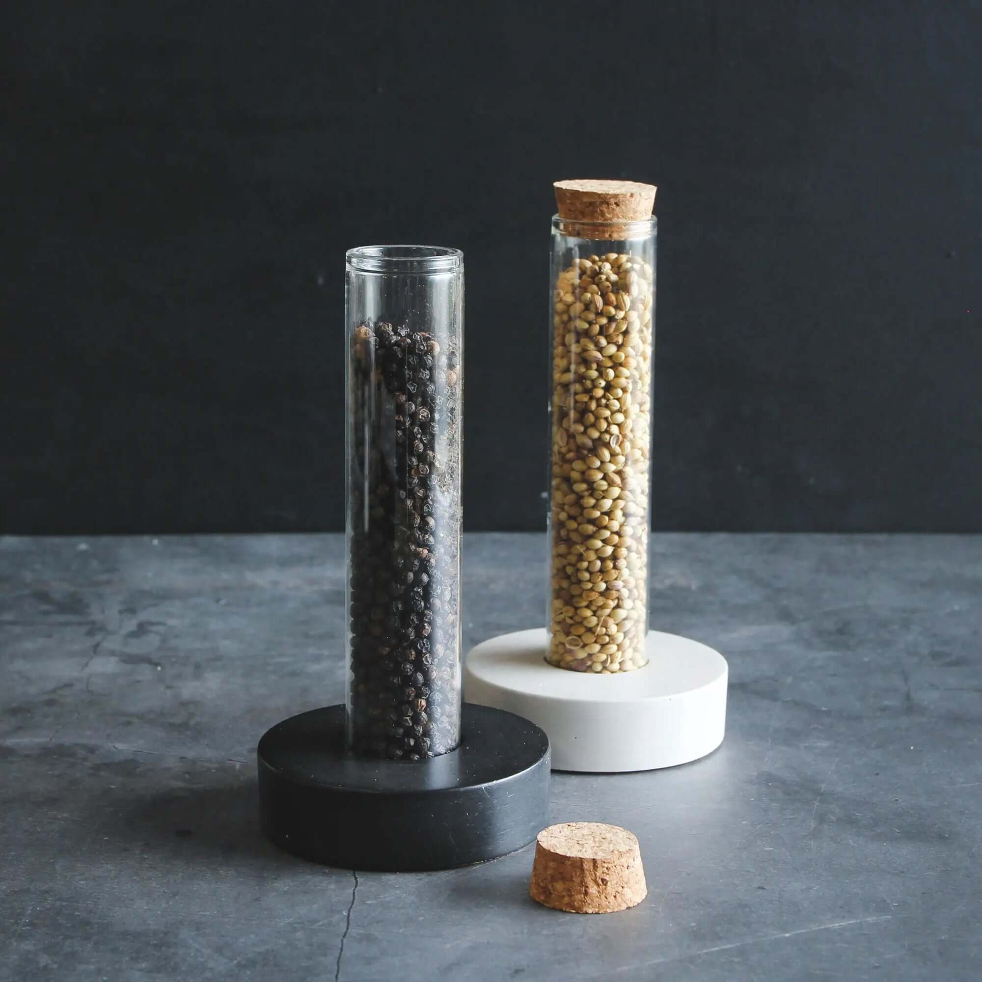 Glass Tube Stand "Donut" - Multiple Designs and Sizes - SMUKHI