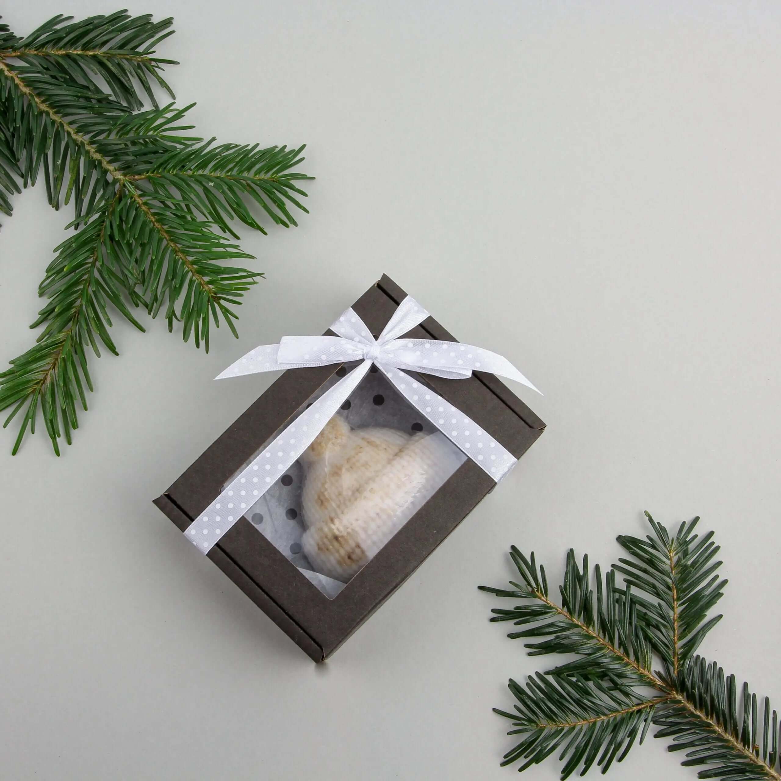 Knitted Soap - Hat - Caramel & Oats - SMUKHI