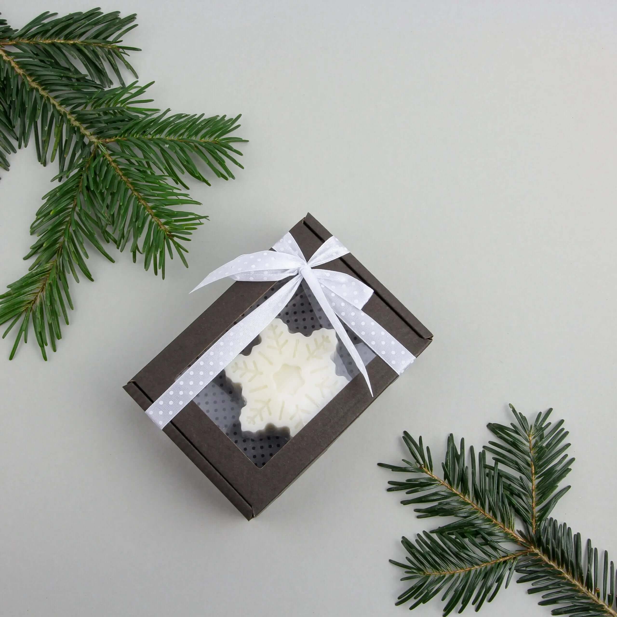 Knitted Soap - Snowflake - Apple Pie - SMUKHI