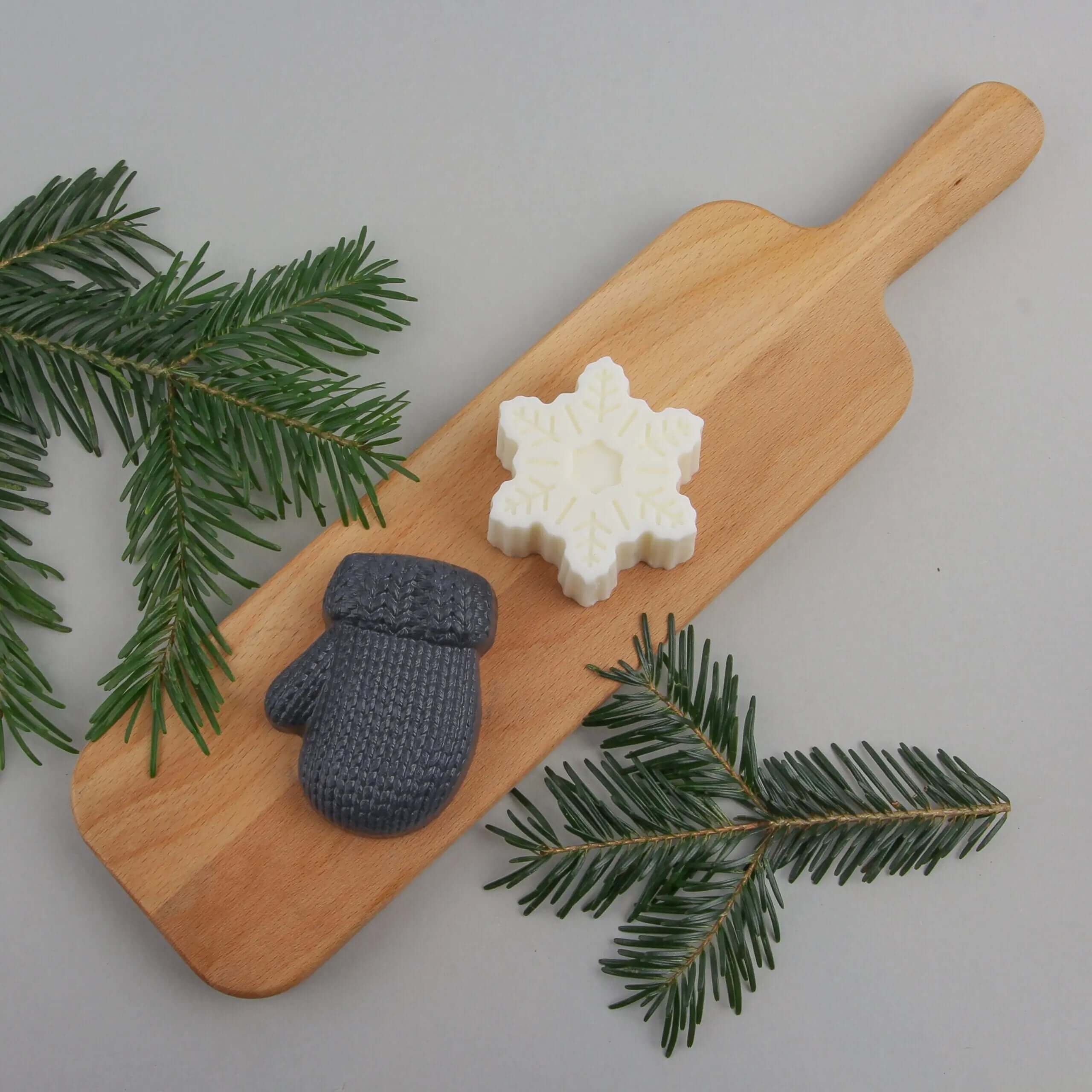Knitted Soap - Snowflake - Apple Pie - SMUKHI