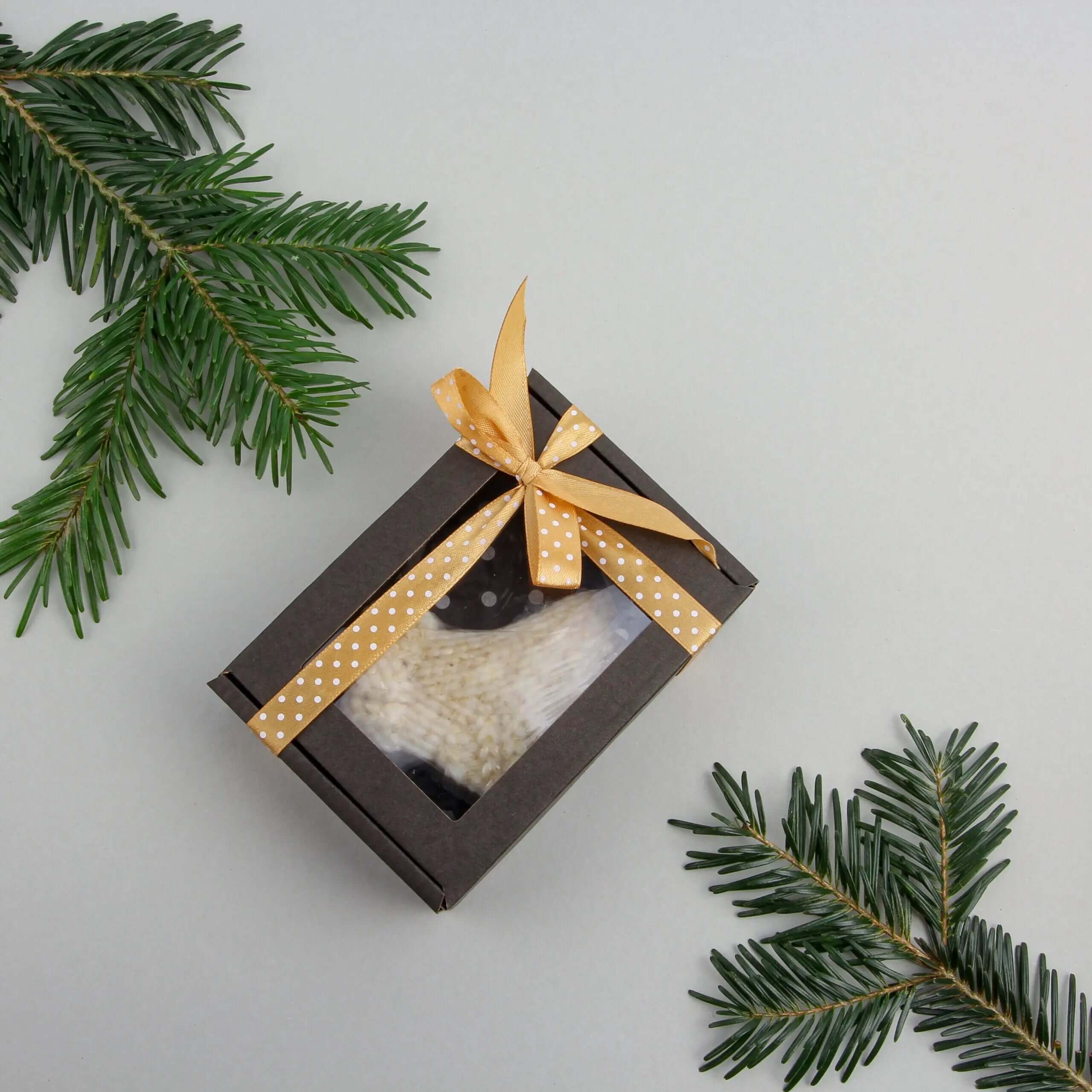 Knitted Soap - Sock - Honey & Oats - SMUKHI