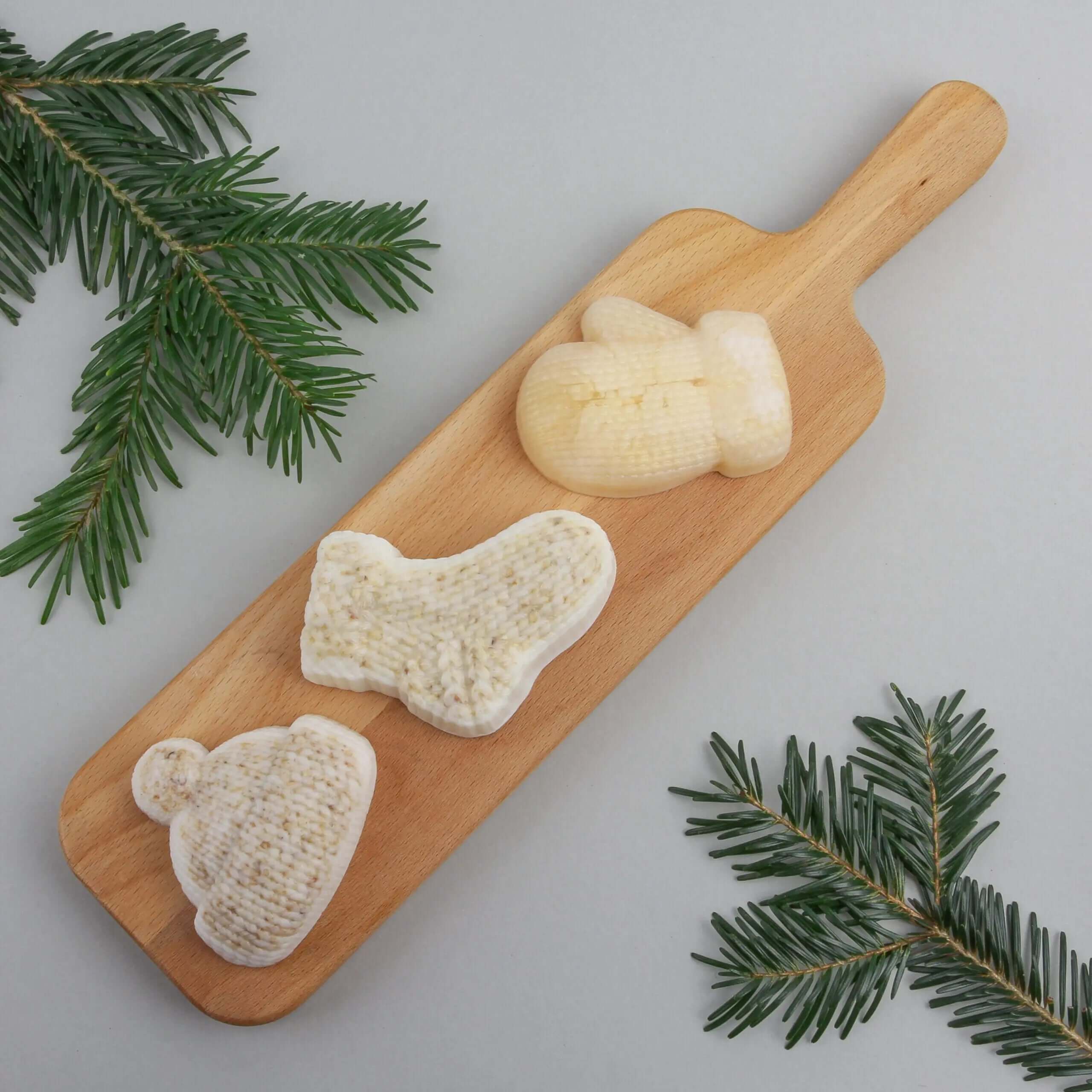 Knitted Soap - Sock - Honey & Oats - SMUKHI