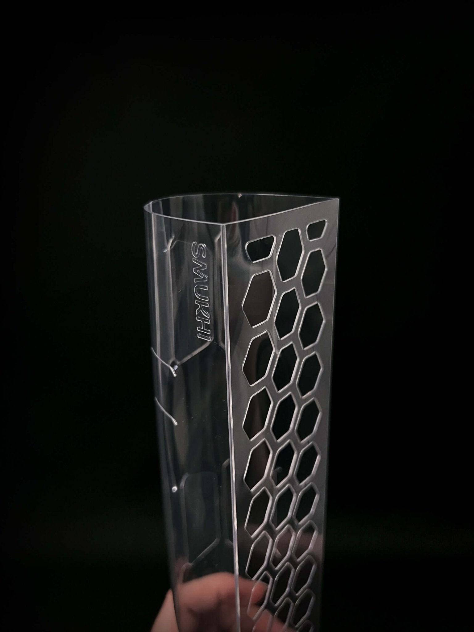 Clear Moss Pole "Hex" - SMUKHI