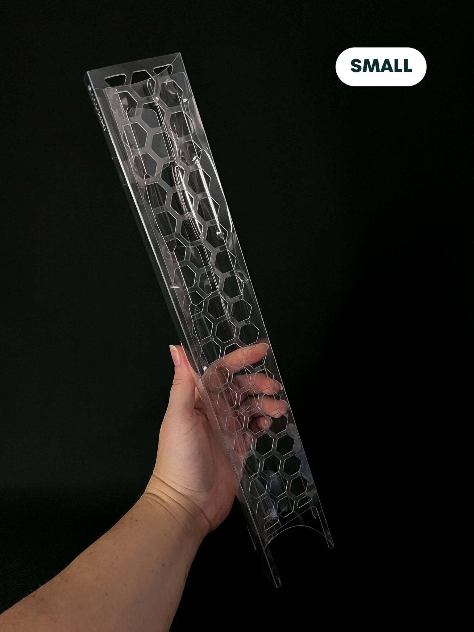 Clear Moss Pole "Hex" - SMUKHI