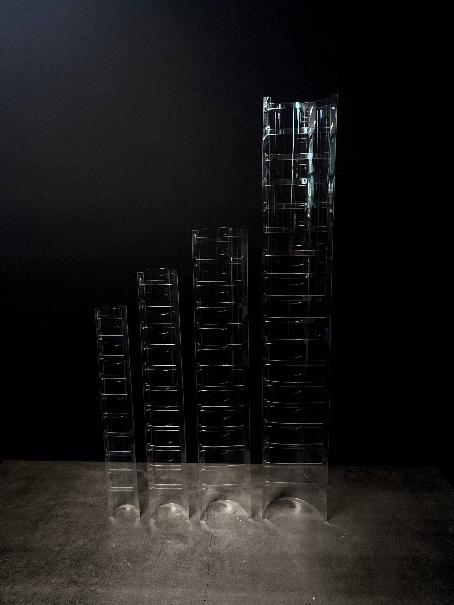 Clear Moss Pole "Lace" (Front Opening) - SMUKHI