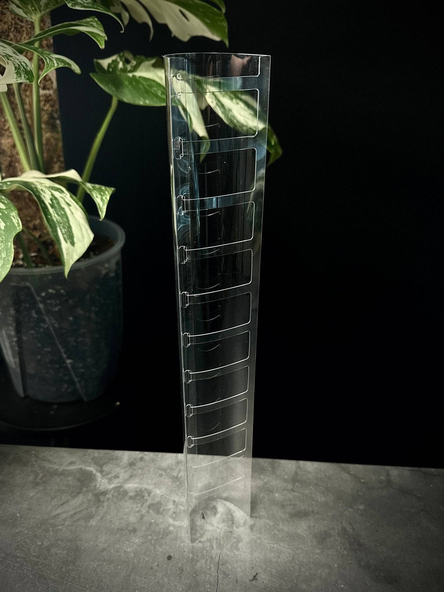 Clear Moss Pole "Lace" (Front Opening) - SMUKHI