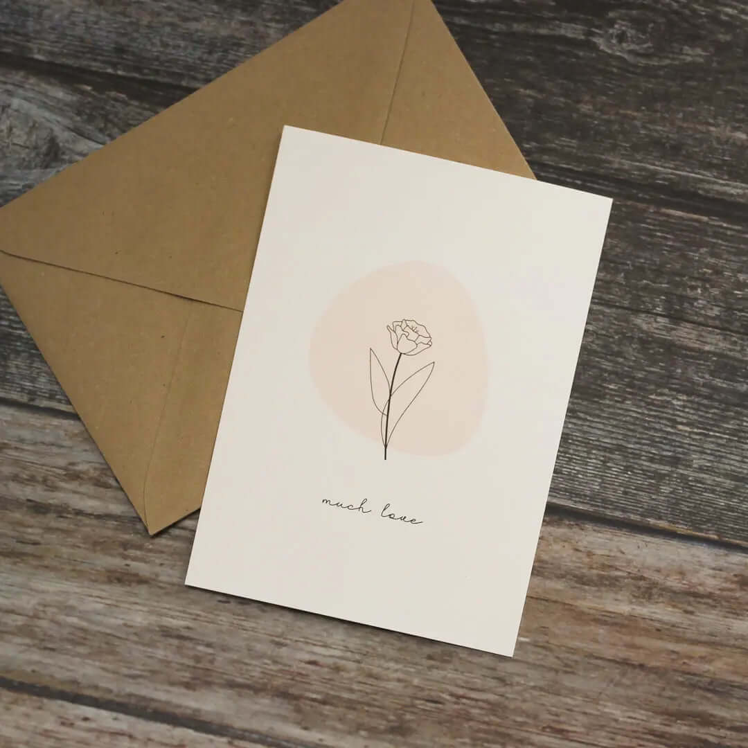 Greeting Card "Much Love" - SMUKHI