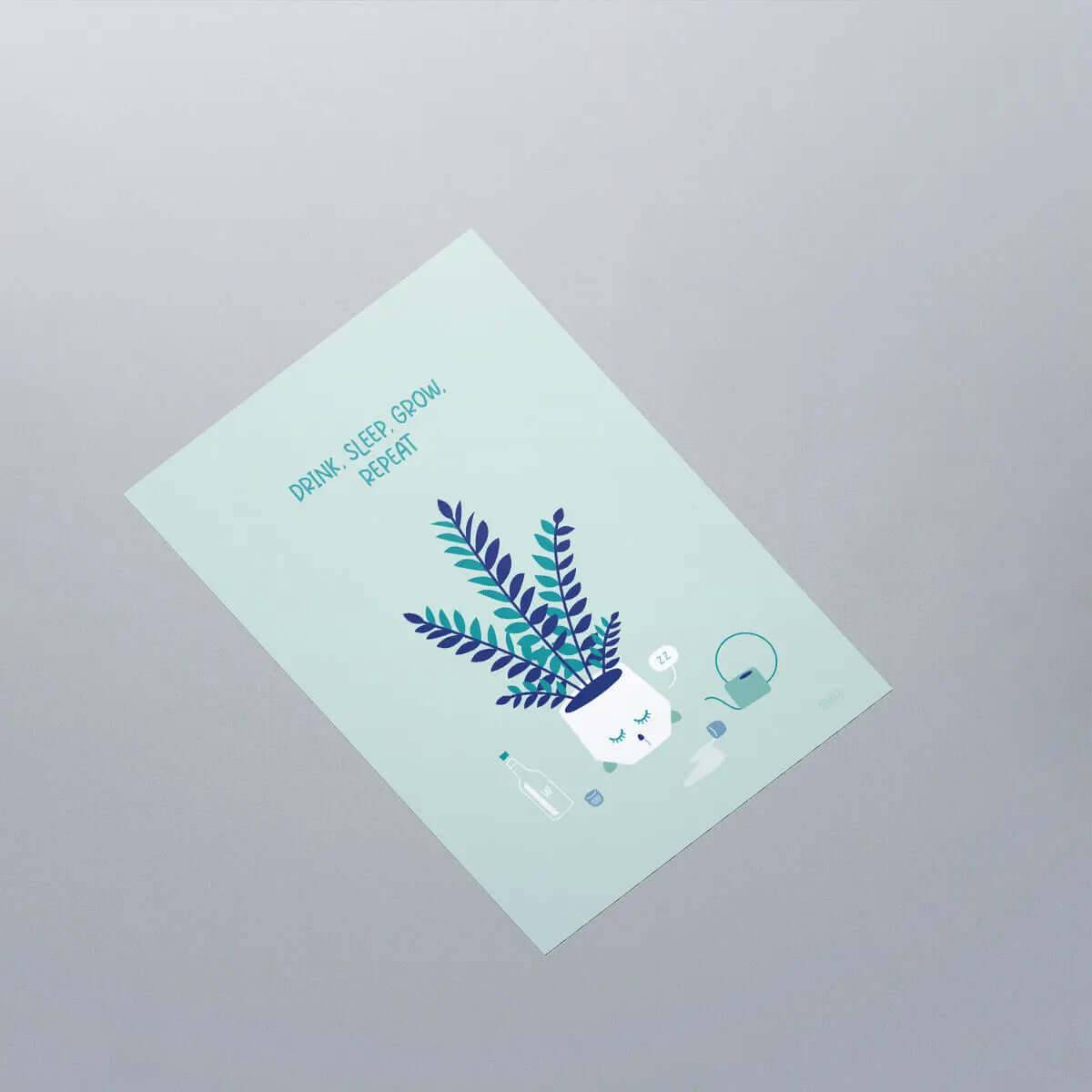 Greeting Card "Plant Life" - SMUKHI