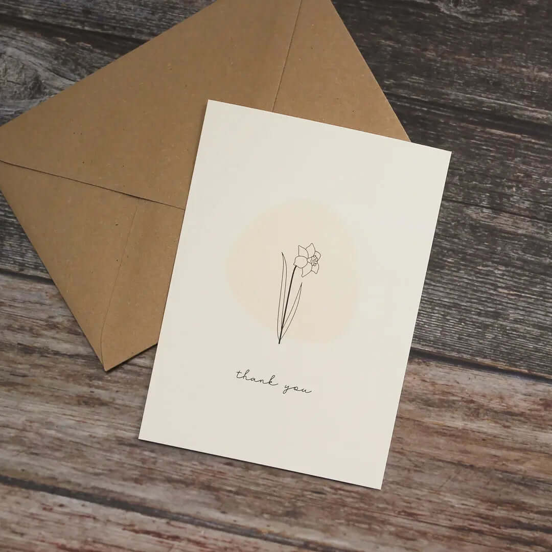 Greeting Card "Thank You" - SMUKHI