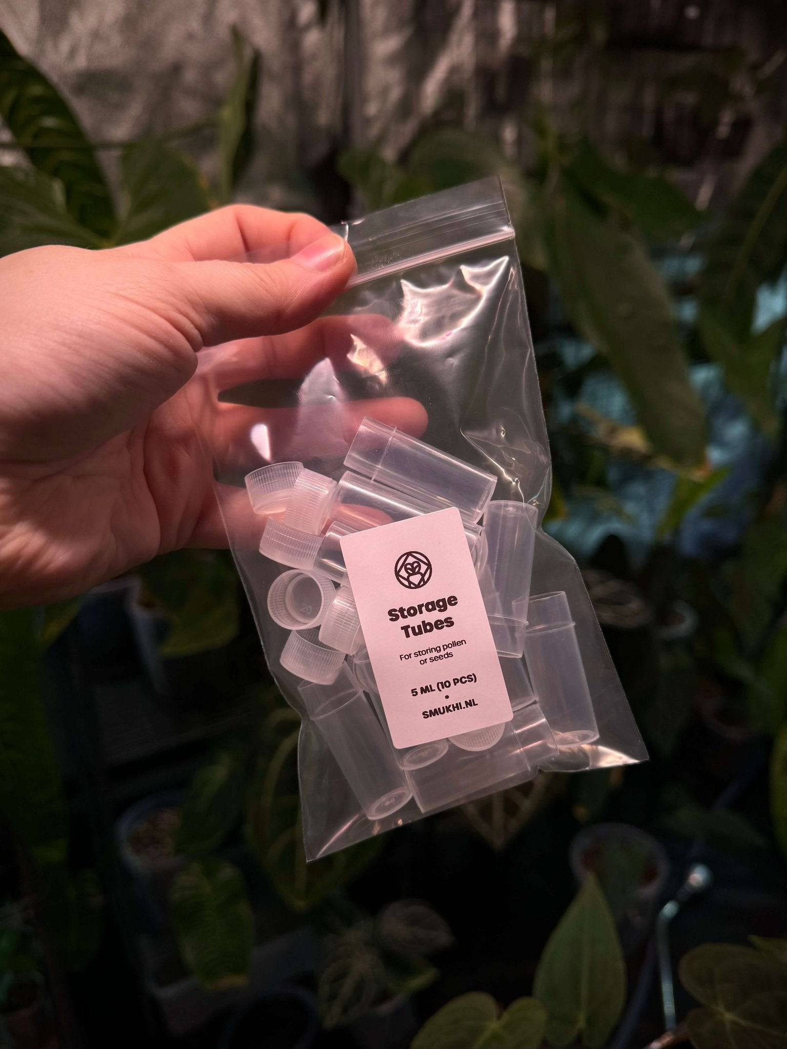 Pollen & Seed Storage Tubes (10 pcs) - SMUKHI