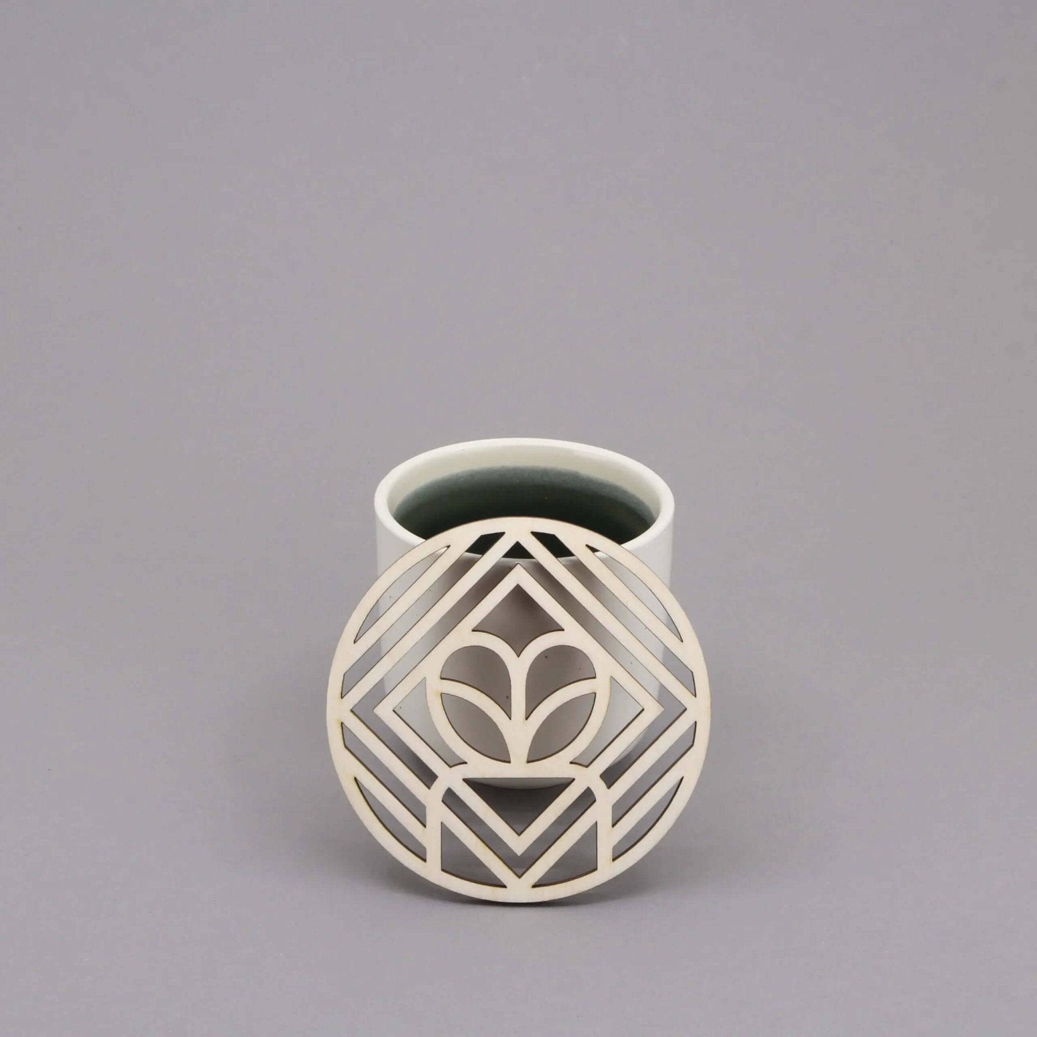 Wooden Cutout Design Coasters - SMUKHI