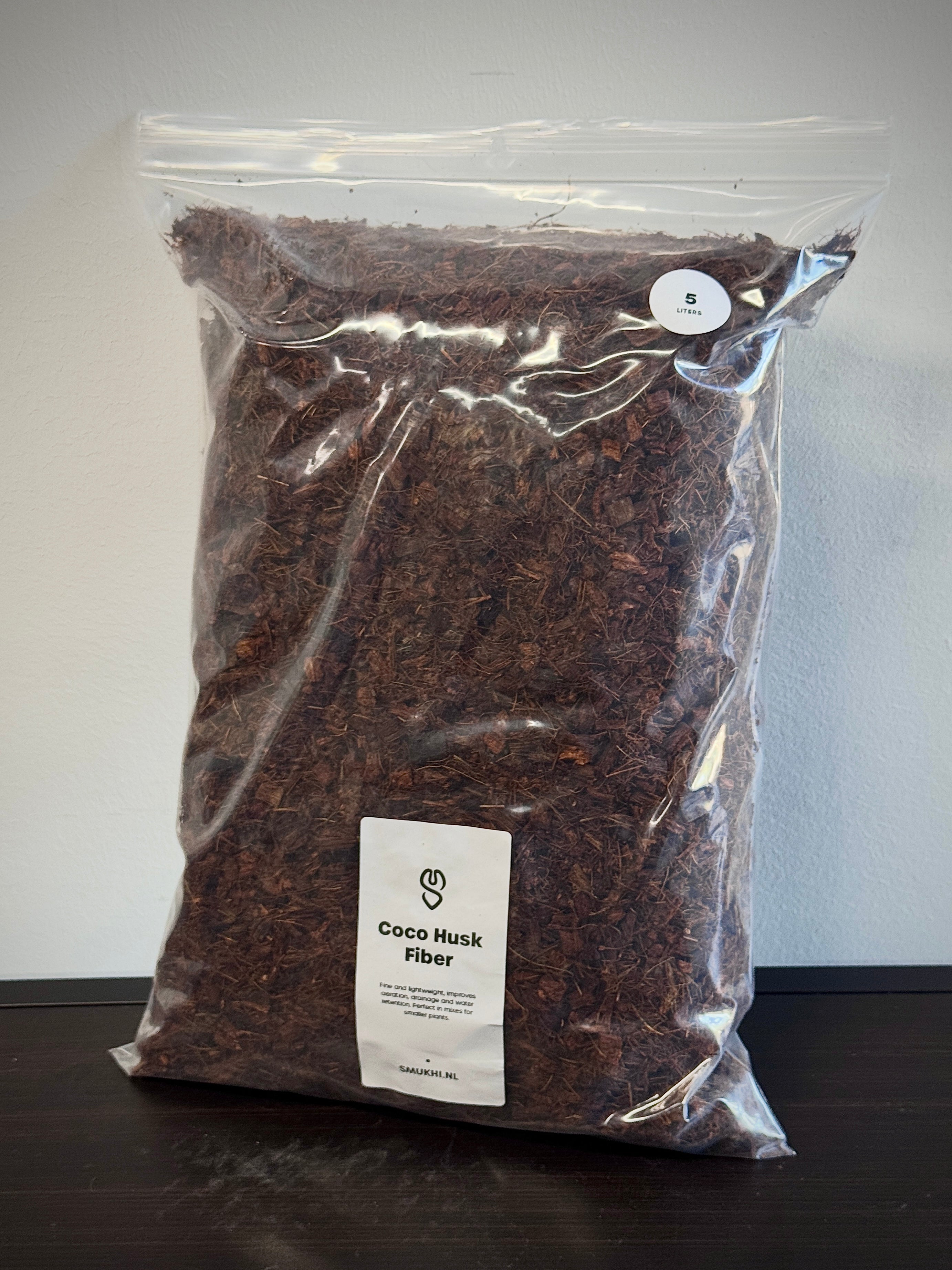 ReptiBlock Coco Husk Fiber substrate for reptiles, showing natural brown coconut husk fibers in a close-up image.