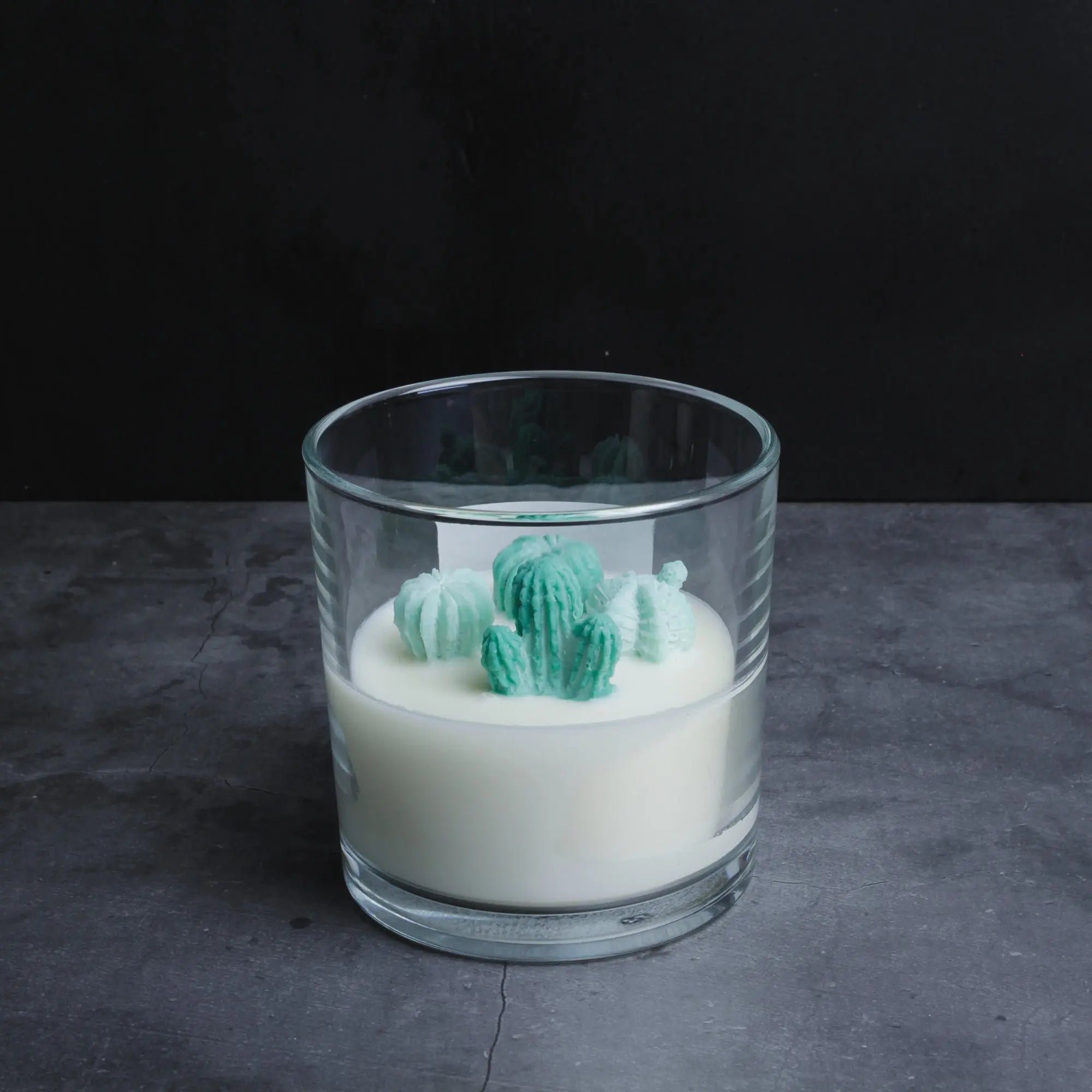 Cactus Terrarium Candle, Scented - Handmade - Soy Wax - SMUKHI