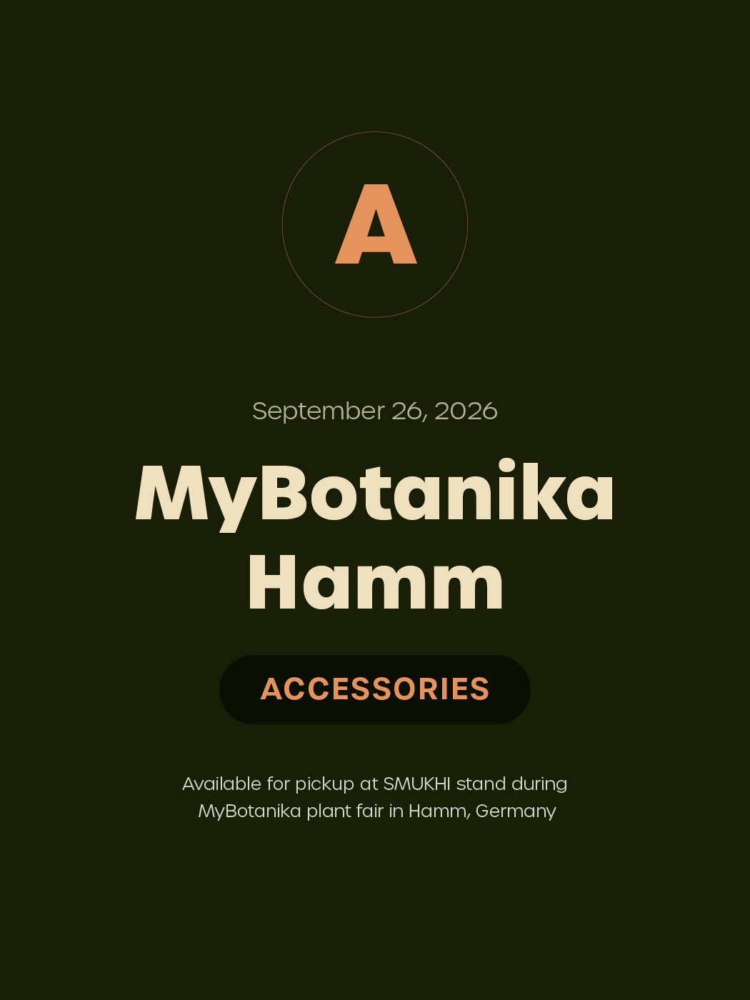 MyBotanika Hamm - Supplies