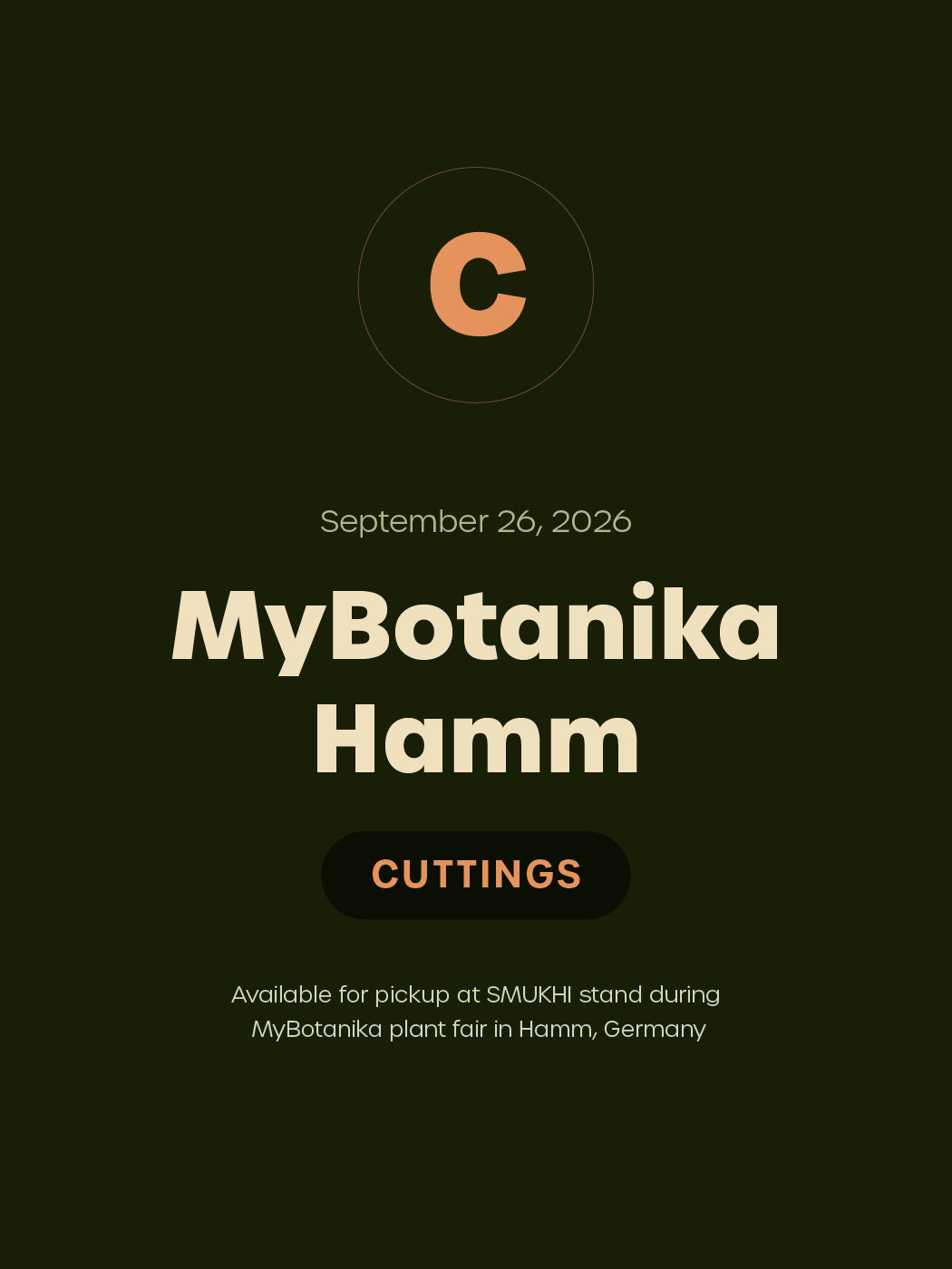 MyBotanika Hamm - Cuttings