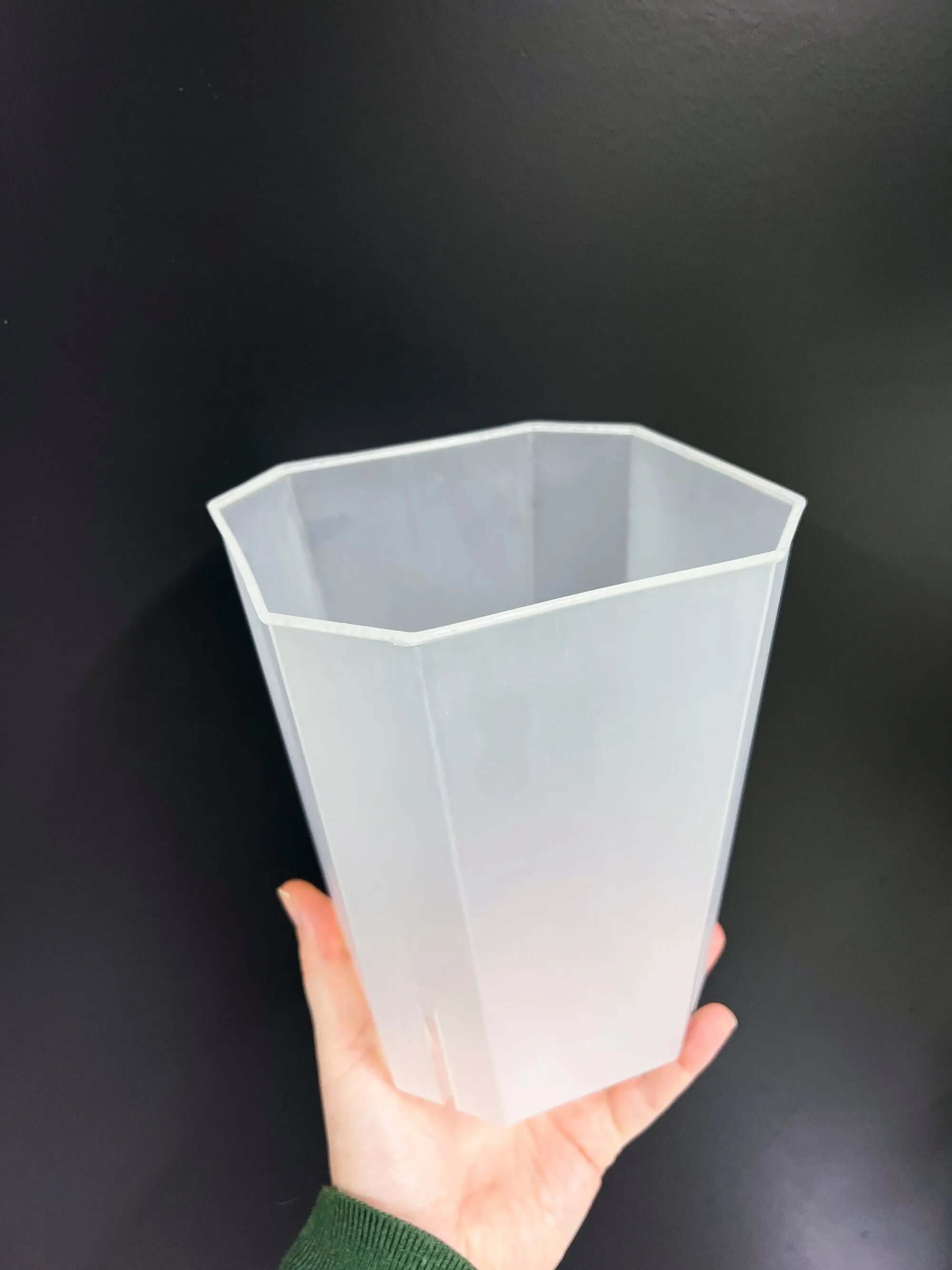 Square Aroid Pots - Semi-opaque Plastic - SMUKHI